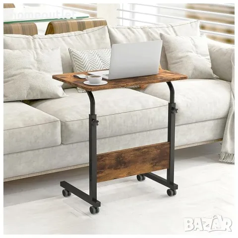 Маса / бюро на колелца с компактни размери 10CZZS05-1-60FG, снимка 3 - Бюра - 49793895