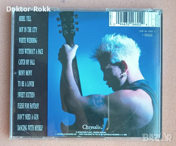 Billy Idol – Idol Songs (11 Of The Best) 1988 CD, снимка 2 - CD дискове - 49146131