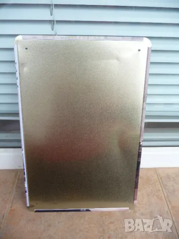 Метална табела кола сгради ретро табели лампи реклами декор декорация, снимка 3 - Декорация за дома - 50142872