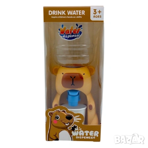 Детски диспенсър за вода пате капибара жаба без батерии, снимка 5 - Други - 54100214