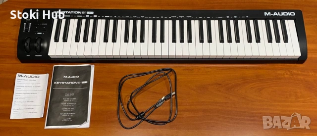 Миди клавиатура M-Audio Keystation 61 MK3 - Като Нова, снимка 6 - Други - 53896650