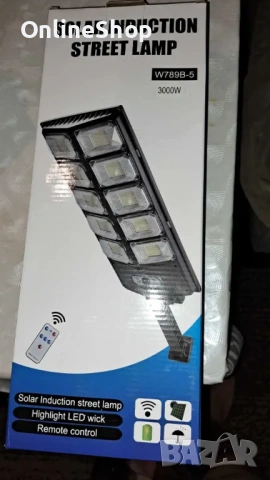 ПРОМО!!! Мощна соларна лампа с ефективно LED осветление, снимка 17 - Лед осветление - 53713973