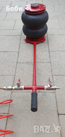 Професионален пневматичн крик тип балон с две нива (възглавници) 3,5т, снимка 1