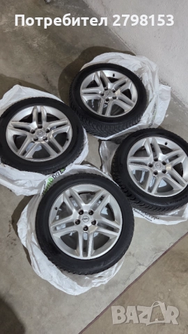 Комплект гуми с джанти - зимни ДОТ2022г. , снимка 4 - Гуми и джанти - 52420118