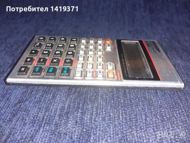 Рядък японски научен калкулатор Sharp EL-506p, снимка 4 - Друга електроника - 45714266
