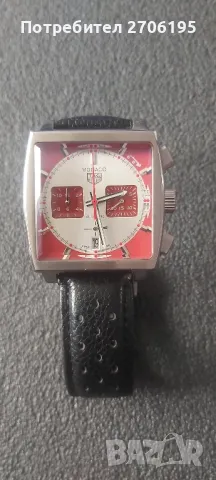 Monaco Tag Heuer Swiss made-sapphire crystal-100 meters WR