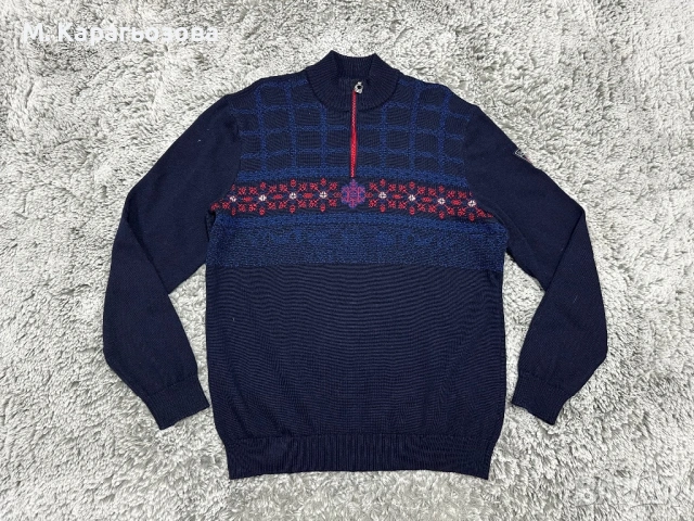 Мъжки пуловер Dale of Norway Oberstdorf Sweater, Размер XL, снимка 2 - Пуловери - 53657827