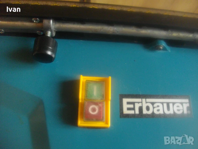 750 вата ф180мм английска оригинална ел. машина рязане плочки плочи камък облицовки ERBAUER отлична, снимка 17 - Други инструменти - 51252820