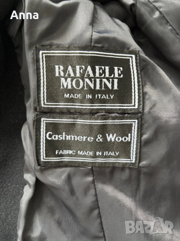 Черно дамско палто, снимка 2 - Палта, манта - 54234195