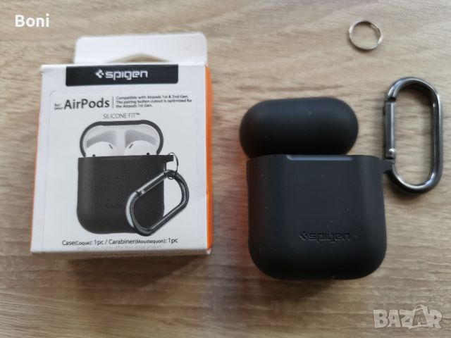 Spigen Airpods silicone Case , снимка 1 - Bluetooth слушалки - 45131045