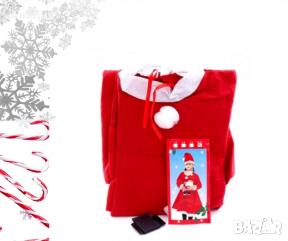 Коледна премяна за момиче , снимка 2 - Детски комплекти - 52065748