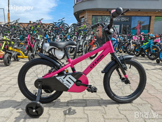 CROSS Велосипед 16" DIVA розов