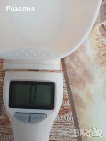 Кухненска везна с дисплей, тип лъжица, автоматично спиране, максимален капацитет 800 g, снимка 3 - Други - 50674599