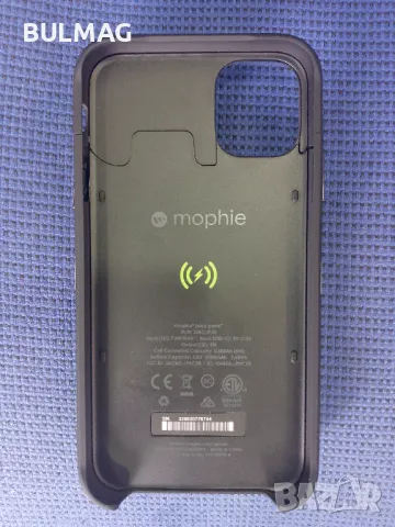 Кейс за (iPhone 11) Компактен Дизайн, Вграден (Pwer Bank) 3.8V 2000mAh 7,60Wh Безично зареждане, снимка 4 - Друга електроника - 47076536