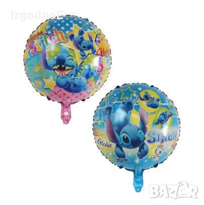 Целофанови балони Lilo and Stitch, Лило и Стич фолиев балон, снимка 5 - Други - 45846100