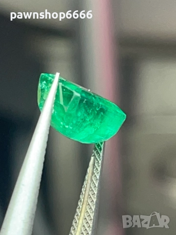 Продавам естествен изумруд  2.15 карата демонтиран от златни обеци., снимка 10 - Други - 52664846