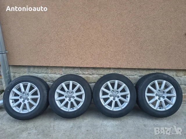 5x112 - 16 цола 5х112 5 x 112 audi оригинални 225 55 16 Lassa, снимка 2 - Гуми и джанти - 49424385