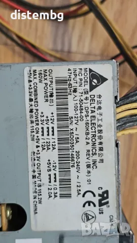 Компютърно захранване ATX  Delta DPS-160KB-2 A