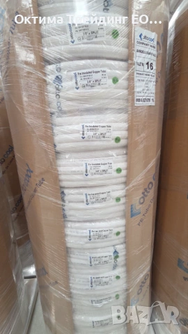 Медна тръба с изолация 3/8"х0.80 (ф9.52), на руло 50m, снимка 3 - Климатици - 53054090