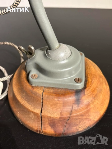 Соц Настолна Лампа за Бюро СССР, снимка 5 - Антикварни и старинни предмети - 52528567