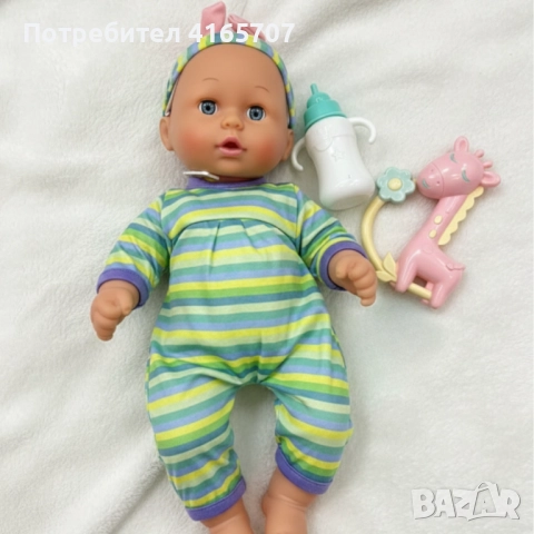Кукла бебе My Sweet Love с 10 звука и аксесоари – идеален подарък за малки грижещи се сърца, снимка 2 - Кукли - 52841196