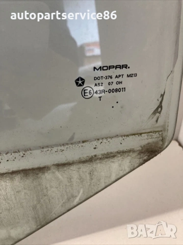 Задно дясно стъкло прозорец за врата за Jeep Patriot 2.0 Crdi (2008) , снимка 2 - Части - 53590362