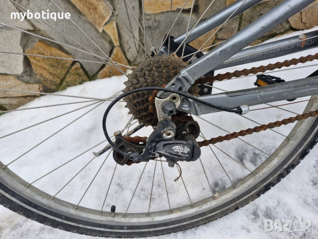 Мъжки планински бегач BERGAMONT 28" алуминиев, снимка 5 - Велосипеди - 53212389