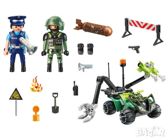 	Playmobil - Стартов комплект: Полицейско обучение, снимка 2 - Конструктори - 45625706