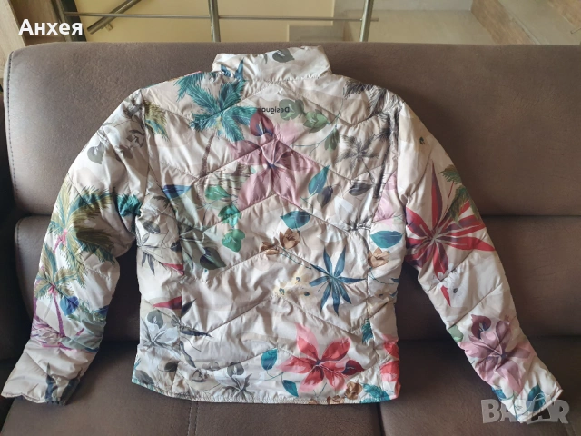 Desigual light padded no hood яке, снимка 3 - Якета - 53943536