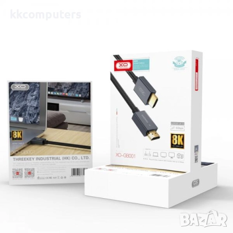 Кабел HDMI-HDMI XO-GB001 1.5m Баркод : 2400991