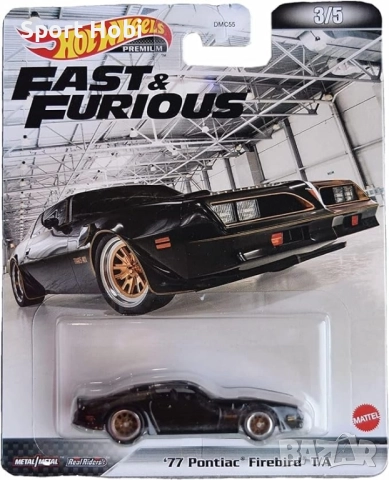 Hot wheels Pontiac Firebird 77 Fast and Furious 