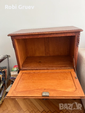 Винтидж френски дървен шкаф, снимка 6 - Антикварни и старинни предмети - 51720837