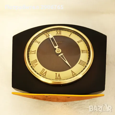 Стар каминен часовник ВЕСНА СССР работещ, снимка 6 - Антикварни и старинни предмети - 50131740