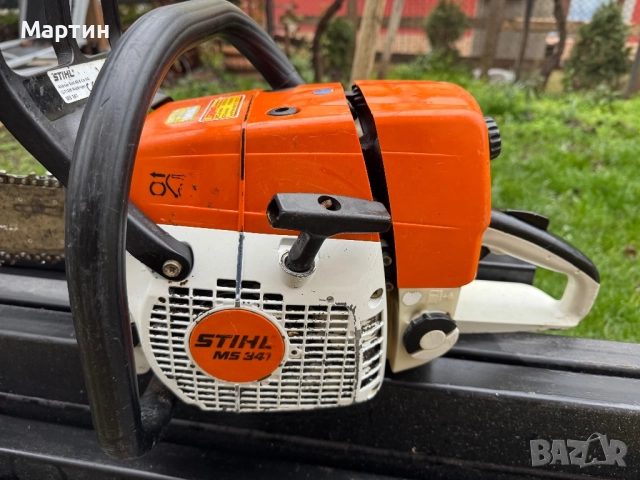 Бензинова професионална резачка stihl ms 341 щил, снимка 2 - Други инструменти - 52892108
