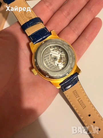 Мъжки Автоматичен Часовник Minoir, снимка 3 - Мъжки - 53978450