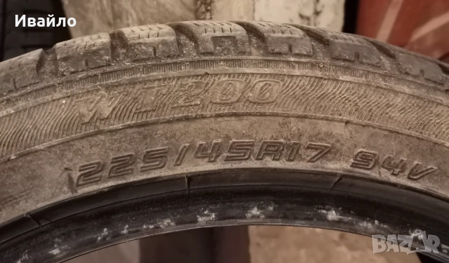 Продавам 1 брой зимна гума 225.45.17 дот 2022 Semperito , снимка 3 - Гуми и джанти - 53472844