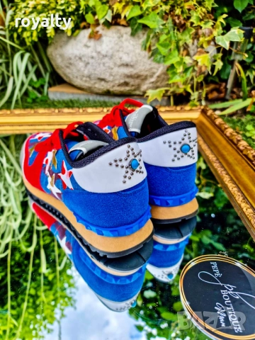 Valentino Мъжки Маратонки Със Звезда , снимка 3 - Маратонки - 52280309