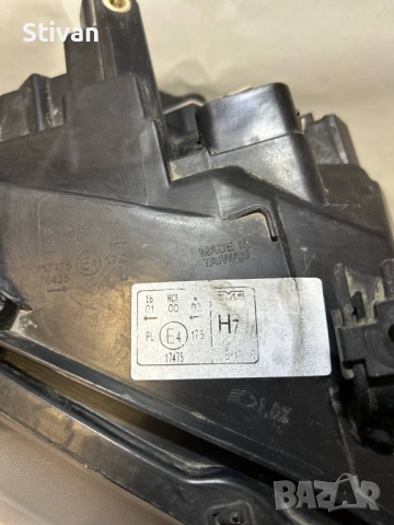 BMW E90 десен халогенен фар – оригинал, здрав, всичко работи, снимка 6 - Части - 54058441