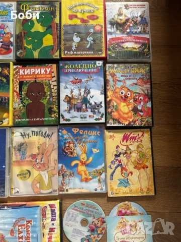 Колекция детски DVD филми, снимка 3 - Анимации - 53141988
