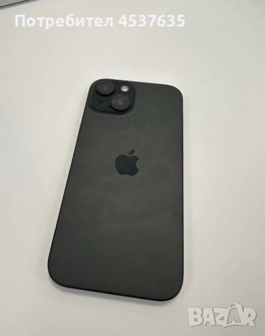 iPhone 15 Черен – 256GB | 100% капацитет Батерия, снимка 2 - Apple iPhone - 52588887
