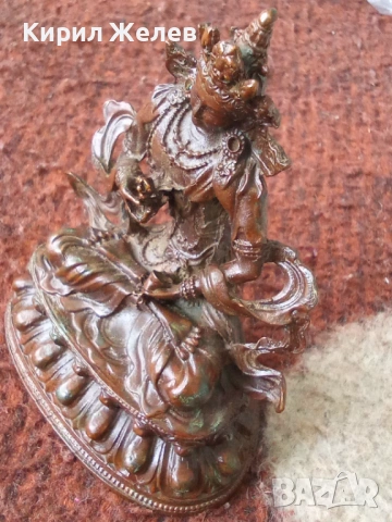 Бронзова фигурка на Авалокитешвара 70441, снимка 7 - Колекции - 54179759