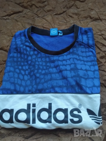 Adidas 100% оригинална спортна дамска блуза с дълъг ръкав, снимка 2 - Блузи с дълъг ръкав и пуловери - 52802933