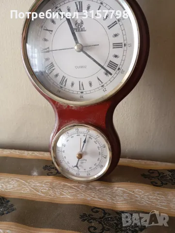 Метеостанция за стена, снимка 4 - Антикварни и старинни предмети - 50400762