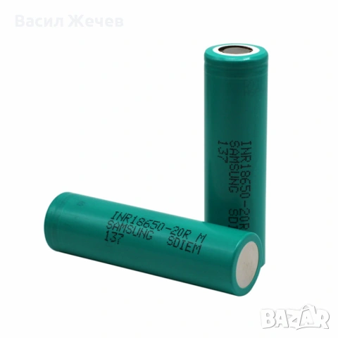 Батерии Samsung INR18650-20R – 2000 mAh, снимка 6 - Резервни части за телефони - 52750475