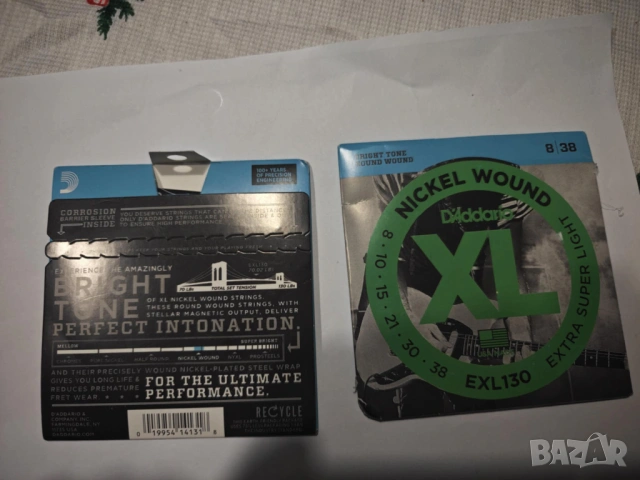 D'Addario EXL130-08-38-струни за ел.китара на ПРОМОЦИЯ, снимка 4 - Китари - 53512891