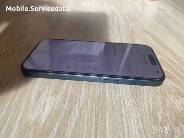 iPhone 15 Pro – 128GB | Battery Health: 89% С кутия и зарядно, снимка 4 - Apple iPhone - 52509386