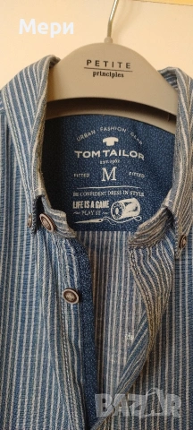 Мъжка риза Tom Tailor , снимка 2 - Ризи - 54008641