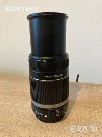 Обектив EFS 55-250mm, снимка 4 - Обективи и филтри - 46565408