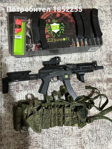  airsoft replica lct pp-19 vityaz zenitco, снимка 1 - Въздушно оръжие - 46731993