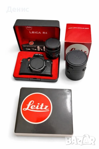 Leica R4 + Summilux-R 50mm f/1.4 , снимка 2 - Фотоапарати - 53788325